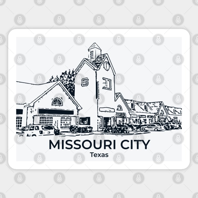 Missouri City - Texas Magnet by Lakeric